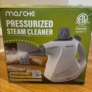 Mosche Pressurized Steam Cleaner PLUS 5 Brand New Brush Heads